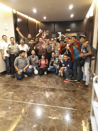 Polresta Perkuat Silaturahim PWI kota Pekanbaru Dengan Berbuka Bersama